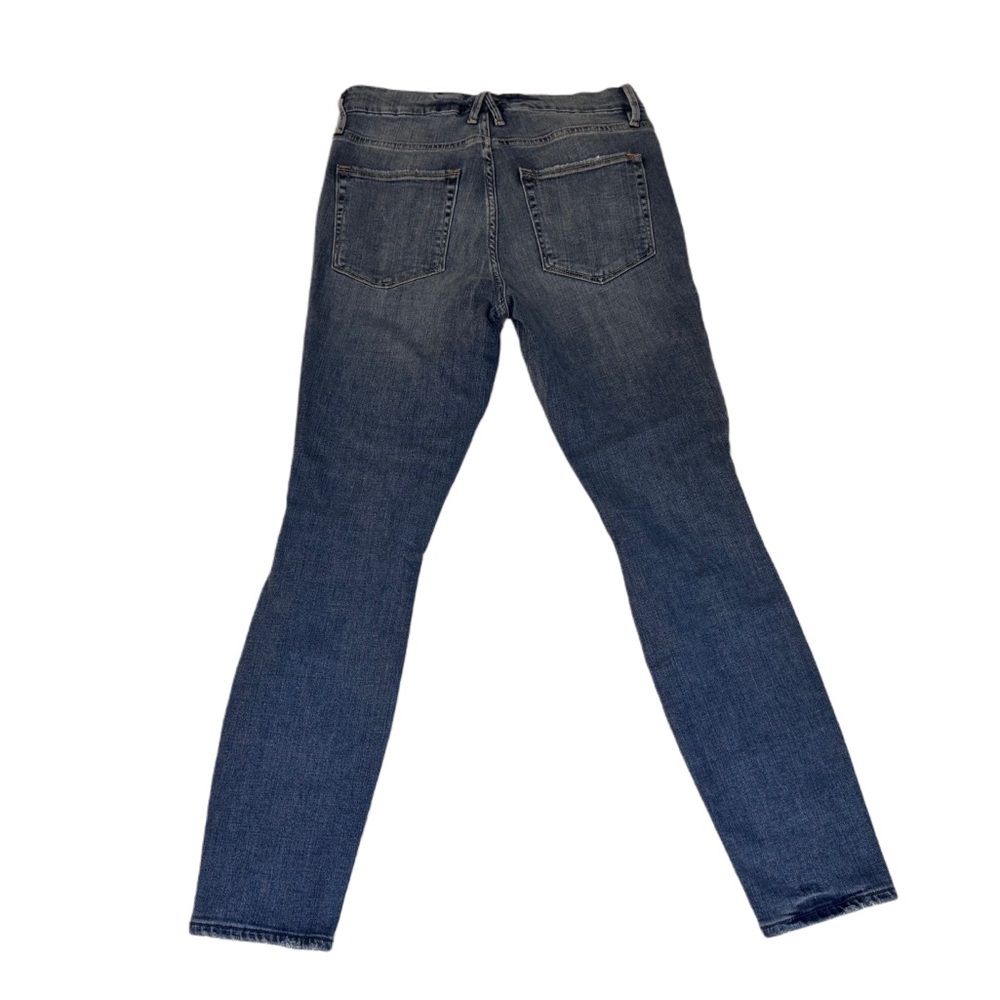 Good American Good Legs Crop High Waist Skinny Jeans Blue261 Size 6/28 - Picture 3 of 7